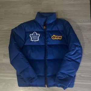 drew house maple leafs jacket